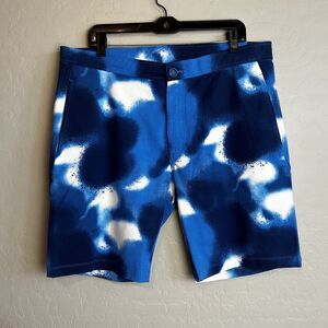 Good Man Brand Shorts Size Large Flex Pro Jersey Blue NEW